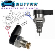 Fuel Pressure Regulator and Fuel Pressure Sensor For BMW 5 Series 530D 530XD 535D E60 E61 2002-2010 