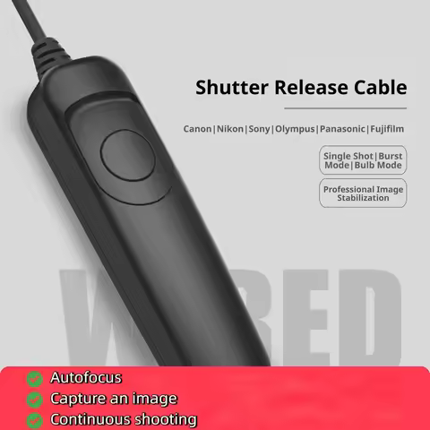 RS-60E3 Shutter Release Remote Control Cable Suitable for Canon 500d 450d 700D 650D 550D 60D 600d G1