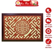 Tấm Chống Ám Khói Bàn Thờ Chữ Thọ Cắt CNC CHÂN THIỆN MỸ Ốp Trần Nhà Phụ Kiện Trang Trí Bàn Thờ Bằng 