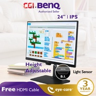 BenQ 24" GW2480T FHD Eye Care Pivot IPS Monitor for Study