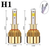 2PCS 3 Color Bulb H4 LED H7 H1 H11 9005 9012 Three Color Car LED Headlight Fog Light Car Headlight