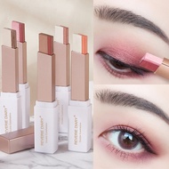 2 In 1 Gradient two-tone Glitter Lazy Eyeshadow Stick / Face Eye Shimmer Highlight Bronzer Makeup Pi