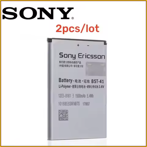 2Pcs/lot BST-41 Phone Battery For Sony Ericsson Xperia PLAY R800 R800i Play Z1i A8i M1i X1 X2 X2i X1
