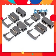 [10 Pieces]- 2.54mm 8-PIN IDC Socket Connector TechParts Viet