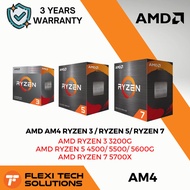 Flexi Tech AMD AM4 RYZEN 3 3200G/ RYZEN 5 4500/ 5500/ 5600G/ RYZEN 7 5700X  PROCESSOR