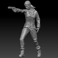 1/64 scale figure helen max out zombie