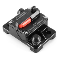 Auto resettable fuse holder double circuit breaker automatic switch fuse holder 30A-300A
