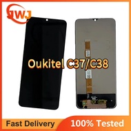 New Original Touch Screen For Oukitel C37 C38 Phone LCD Display Digitizer Replacement Parts Gift Dis