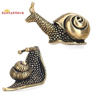 2Pcs Snail Decor Solid Snail Ornaments with Decor Effect the Meaning of the Snail Walk Slowly