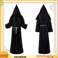 ZDD Plague Doctor Costumes Plague Doctor Mask Black Death Witch Cosplay Halloween costumes for Men P