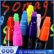8 Colors Fluorescent Marker Pen Set Erasable Colors Highlighters Neon Chalk Pens Liquid Chalk Markes
