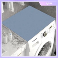 LG01I9 Anti-slip Washing Machine Cover Dust Proof Quick Drying Microwave Protecor Washable Reusable Oven Pad Kitchen