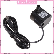 NAV DC3 5V-9V 3W USB Mini Submersible Water Pump Micro Flow Adjustable Water Pump for Fish Tanks Fou