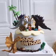 godzilla toys godzilla x kong the new empire Q Version Godzilla Monster Children's Toy Doll Decorati