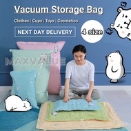 Maxvaluesg® Vacuum Storage Compression Bag Clothes Quilt Storage Bag Travel/cabinet Storage Bag