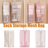 Underwear Sock  Storage Bag Multilayer Mesh Clothing Storage Bag Large Capacity  Organizers Pockets 
