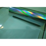 Grade A small scales hologram foil hot stamping stickers