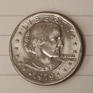 1979年 1美元硬幣 （在美國一般通用是1美元紙幣）