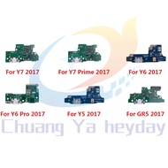 Charging Port PCB Board For Huawei Y7 2017 Prime 2017 Y6 2017 Pro GR5  2017 Y5 2017 Charging Port Fl