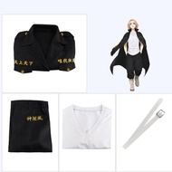Phim Hoạt Hình Tokyo Revengers Sano Manjiro Trang Phục Cosplay Mikey Đặc Biệt Đội Đồng Phục Áo khoác