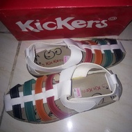 PUTIH Lfcollection SANDAL KICKERS FN2 White Rainbow