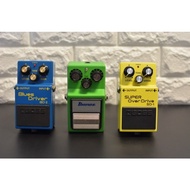🇯🇵Vintage Drive Collection TS9 SD-1 BD-2 Guitar Pedal Bundle | Tube Screamer & Overdrive Set Japan