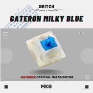 Gateron Milky Blue Clicky Switch For Mechanical Keyboards