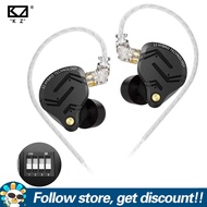 KZ ZS12 PRO X อินเอียร์หูฟังตัดเสียงรบกวนสำหรับเล่นกีฬาทำจากโลหะทั้งตัวที่อุดหูมีความสะดวกสบายในการส
