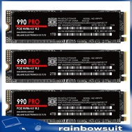 [RB] High-speed Ssd High-speed 1/2/4tb Pcie 4.0 Nvme M.2 Ssd for Laptop Universal Internal Solid Sta