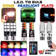 T10 LED REMOTE CONTROL Car Motor Light Bulb Kelip Headlamp Head Light Number Plate Boot Lampu Mentol