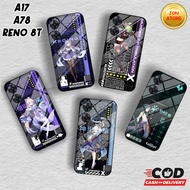 JON-STORE (JJ 24 ) ANIME MOTIF Glossy Sofcase for OPPO Reno 8T 4G 5G A17 A17k A78 4G A78 5G A58 5G 8