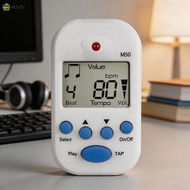 M50 Professional Clip-Digital Metronome With LCD Display 30-280 BPM For TEMPO-Range Easy To Use Port