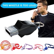 6/classic Safety Plastic Whistle Keychain Referee Whistle Keychain Plastic Sports Whistles O0f4