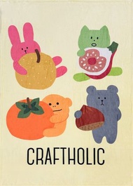 CRAFTHOLIC - 絨毛毯 - Craftholic Foodie (70x120cm)