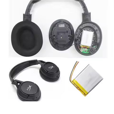 Replacement Li-Battery for HyperX Cloud Alpha/Cloud2/Flight Wireless Gaming Headsets