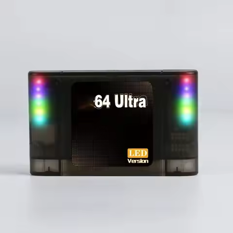 For ED64 Ultra LED RGB 340 in 1 N64 Game Cartridge Region Free for USA/EUR/Japan N64 Console with 16
