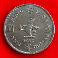 Hong Kong Coin 1 dollar 1975 Foreign