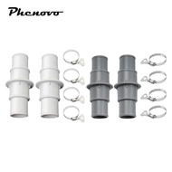 [Phenovo] 2-piece Pool Hose Connector Coupling for Maintenance of Above-ground Pools, Practical 1-1/