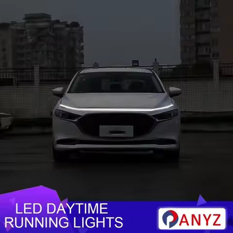 DRL Car Hood Guide LED Strip FOR Mazda 3 8 6 2 cx 9 CX-5 CX-30 EZ-6 LED Daytime Running Light Scan S