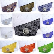 TANJAK/TENGKOLOK/DESTAR SONGKET ORIGINAL MALAY ADULT | MALAY HEADBAND | JOHOR-RIAU CREATION TANJAK M