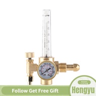 Hengyu WX‑191‑03 G5/8‑14 Gas Flowmeter Regulator Argon Pressure Reducer S HAN