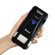 Eyoyo EY-024 2D Bluetooth Barcode Scanner, Portable Phone Back Clip On Scanner, 3-In-1 USB & Wireles