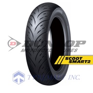 Dunlop Tires ScootSmart2 130/70-12 62L Tubeless Motorcycle Street Tire (Rear)