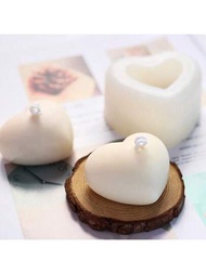 3d情人節愛心矽膠模具芳香泥燭製模具,diy甜點慕斯烘焙糕點巧克力模具,蛋糕裝飾用品