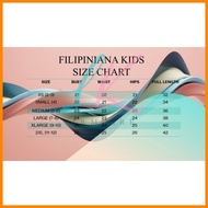 → ♒ ∞ Modern Filipiniana Dress For Kids/Mestiza/Imelda For Graduation