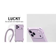 Pura80Pro Phone Case Can Back Lanyard P80P80Pro+Rotating Bracket Ultra Protective Case z7.24
