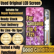 PhonFix LCD Replacement For Inner Samsung Galaxy Z Flip 4 Inner LCD SM-F721B F721U F721N Random Colo