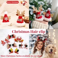SG Stock 2024 New Christmas Hair Clip HeadBand / Christmas Gift for Kids Friends Family Colleague/ Christmas Celebrate