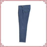 【Available】British Style Men Gurkha Linen Pant High Waist Straight  Ankle-Length Pants Spring Summer