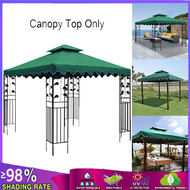 【Big Sale】3*3m Gazebo Tent Top Outdoor UV Protection Sunscreen Tent Top Can Be Used For Garden Patio